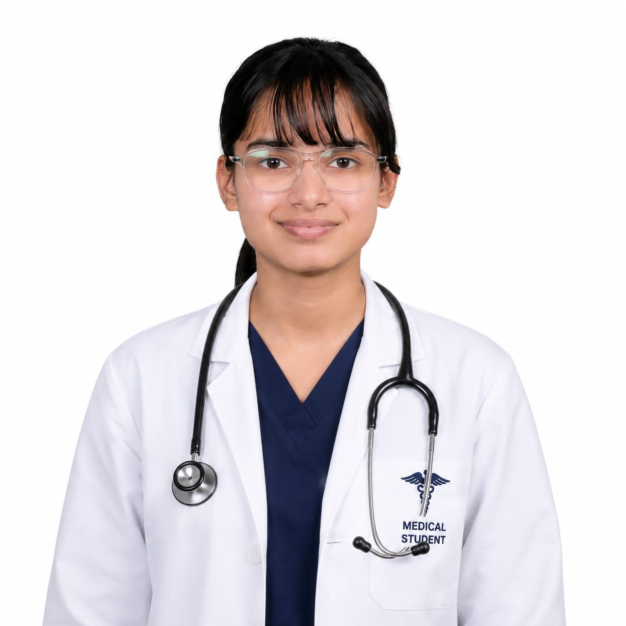 MBBS student portrait